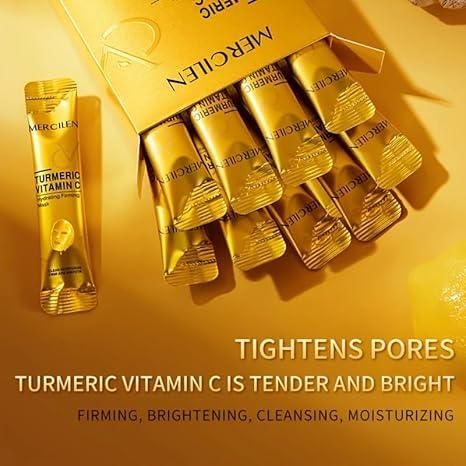 Turmeric Vitamin C Firming Mask (10 Pc Tube)
