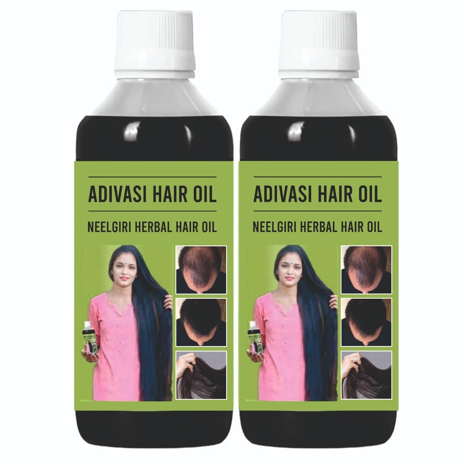 Adivasi Neelgiri Herbal Hair Oil 125ML RO (Pack of 2)