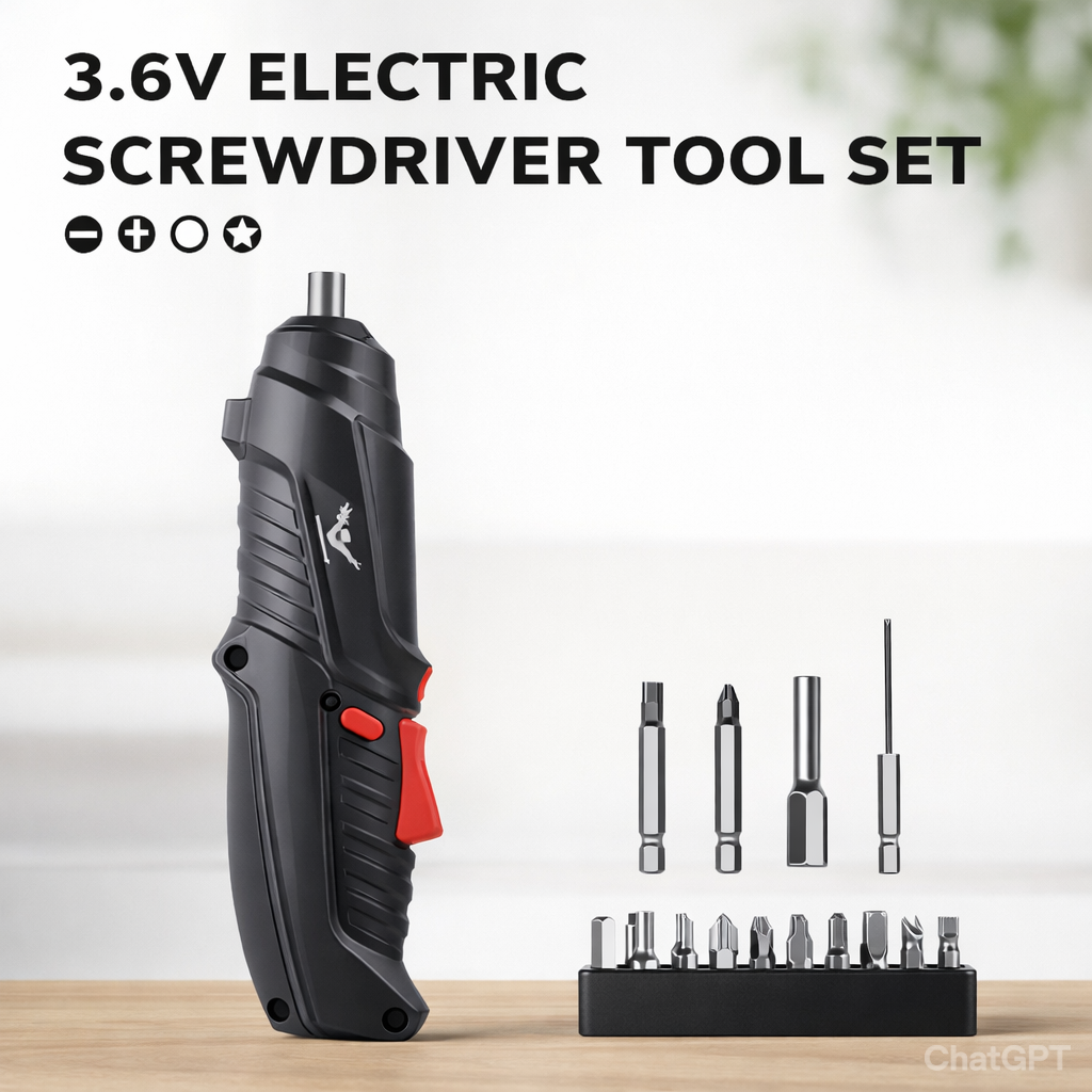 Mini Twiltable Hand drilling And Tigheter Machine usb charging