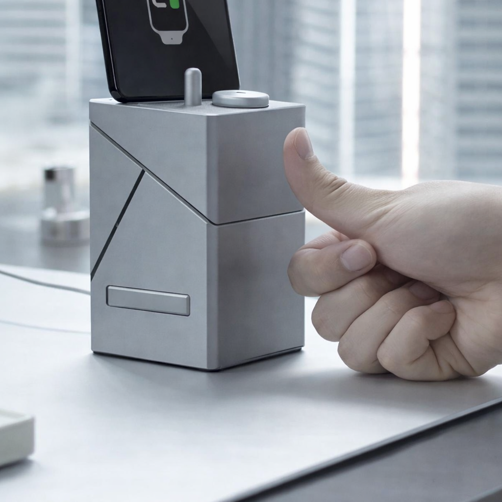 3 in 1 Wireless Charging Station for 3 device