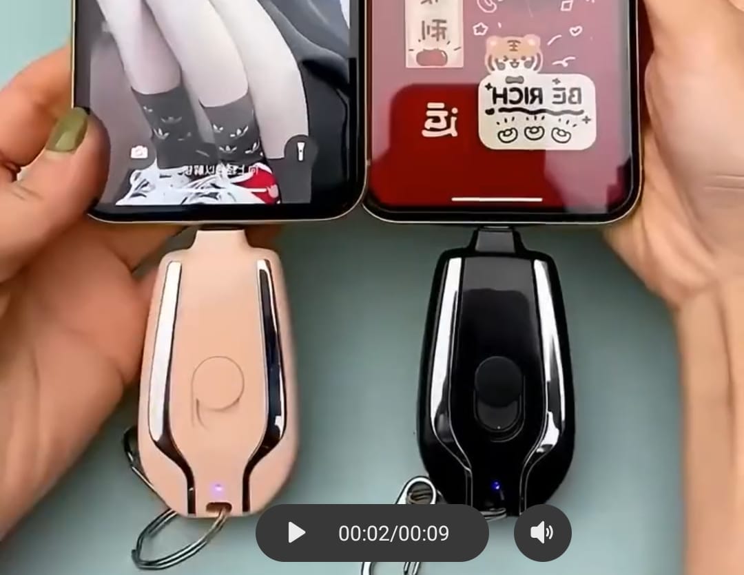 Mini Keychain Powerbank Smart Phone