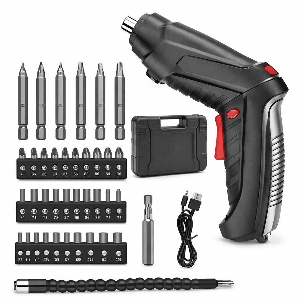 Mini Twiltable Hand drilling And Tigheter Machine usb charging