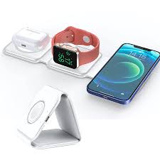 3 in 1 Magnetic Foldable MagSafe Wireless Charger for iPhone And Android