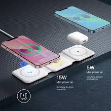 3 in 1 Magnetic Foldable MagSafe Wireless Charger for iPhone And Android