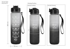 Ranju bottle Time marked Water bottle