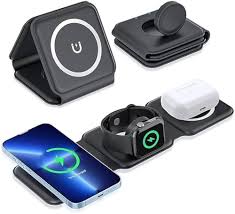 3 in 1 Magnetic Foldable MagSafe Wireless Charger for iPhone And Android