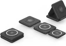 3 in 1 Magnetic Foldable MagSafe Wireless Charger for iPhone And Android